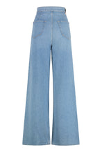 Load image into Gallery viewer, SNACKS! The Fold In Funnel wide-leg jeans
