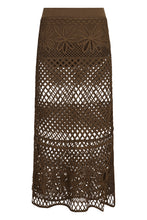 Load image into Gallery viewer, Crispo crochet knit skirt
