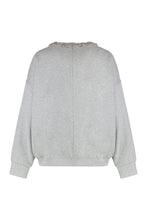 Load image into Gallery viewer, Cotton crew-neck sweatshirt
