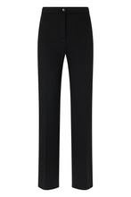 Load image into Gallery viewer, Straight trousers in a viscose and polyamide blend
