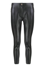 Load image into Gallery viewer, &quot;Leather and stretch fabric pants&quot;
