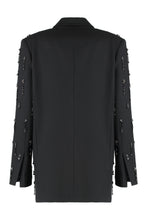 Load image into Gallery viewer, Blazer with crystals and pearls
