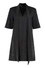 Load image into Gallery viewer, T-shirt dress with rhinestones
