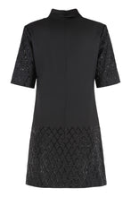 Load image into Gallery viewer, T-shirt dress with rhinestones
