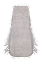 Load image into Gallery viewer, Mini dress Piripicchio with feathers
