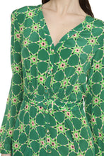 Load image into Gallery viewer, Lea printed silk shirtdress
