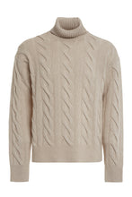 Load image into Gallery viewer, Virgin-wool turtleneck sweater
