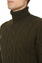 Load image into Gallery viewer, Virgin-wool turtleneck sweater
