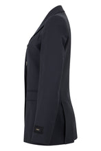Load image into Gallery viewer, Striped jacket with decorative buttons
