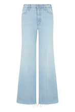 Load image into Gallery viewer, High-waisted flared jeans
