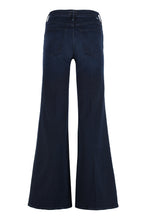 Load image into Gallery viewer, The Twister Sneak High-rise flared jeans
