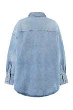 Load image into Gallery viewer, Oversize denim shirt
