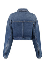 Load image into Gallery viewer, Cropped denim jacket
