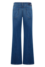 Load image into Gallery viewer, Loose jeans in denim faded back effect
