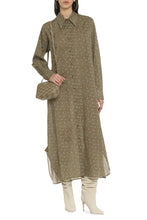 Load image into Gallery viewer, Printed Cotton shirtdress
