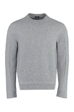 Load image into Gallery viewer, Wool-blend crew-neck sweater
