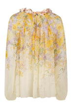 Load image into Gallery viewer, Harmony Billow printed frill blouse
