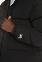 Load image into Gallery viewer, Zip and snap button fastening down jacket
