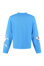 Load image into Gallery viewer, Cotton crew-neck sweater
