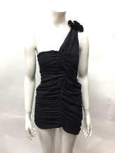 Load image into Gallery viewer, Draped one shoulder dress
