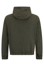 Load image into Gallery viewer, Dark Green Jacket with Hood and Zip
