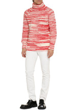 Load image into Gallery viewer, Turtleneck striped pullover
