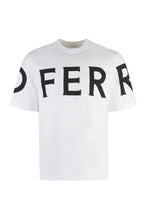 Load image into Gallery viewer, Cotton crew-neck T-shirt
