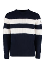 Load image into Gallery viewer, Striped crew-neck sweater
