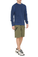 Load image into Gallery viewer, Linen blend crew-neck sweater
