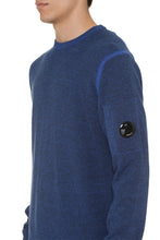 Load image into Gallery viewer, Linen blend crew-neck sweater
