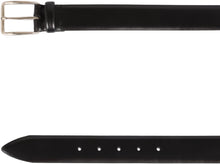 Load image into Gallery viewer, Elegant and versatile black leather belt
