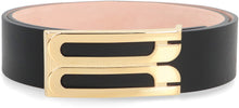 Load image into Gallery viewer, Logo buckle leather belt

