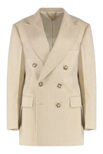 Load image into Gallery viewer, Double-breasted knit jacket
