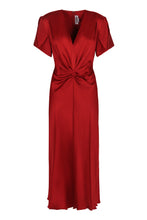 Load image into Gallery viewer, Draped midi dress
