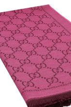 Load image into Gallery viewer, Wool GG jacquard scarf
