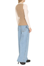 Load image into Gallery viewer, Color block cardigan

