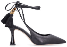 Load image into Gallery viewer, Capri pointy-toe wrap-pumps
