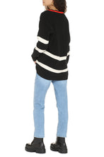 Load image into Gallery viewer, Patch detail wool sweater
