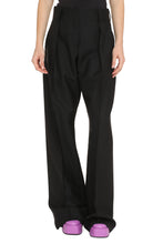 Load image into Gallery viewer, Wool and mohair tailored trousers
