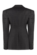 Load image into Gallery viewer, Single-breasted virgin wool jacket
