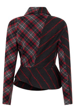Load image into Gallery viewer, Tartan wool jacket
