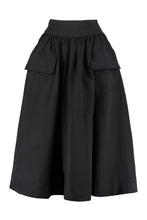 Load image into Gallery viewer, Irises gathered skirt
