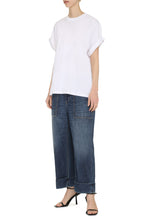 Load image into Gallery viewer, Cotton crew-neck T-shirt
