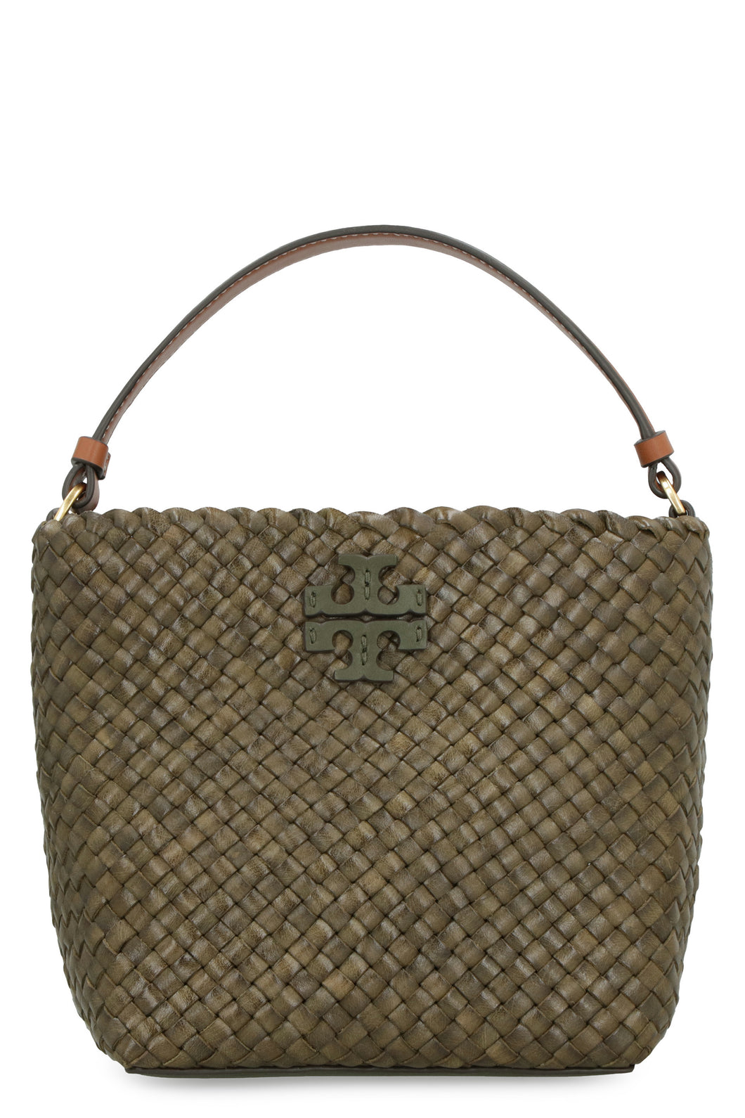 McGraw Dragon leather bucket bag