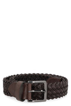 Load image into Gallery viewer, Woven leather belt
