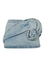 Load image into Gallery viewer, Denim mini skirt
