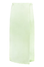 Load image into Gallery viewer, Satin wrap skirt
