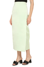 Load image into Gallery viewer, Satin wrap skirt
