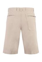 Load image into Gallery viewer, Cotton and linen bermuda-shorts
