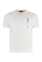 Load image into Gallery viewer, Cotton crew-neck T-shirt
